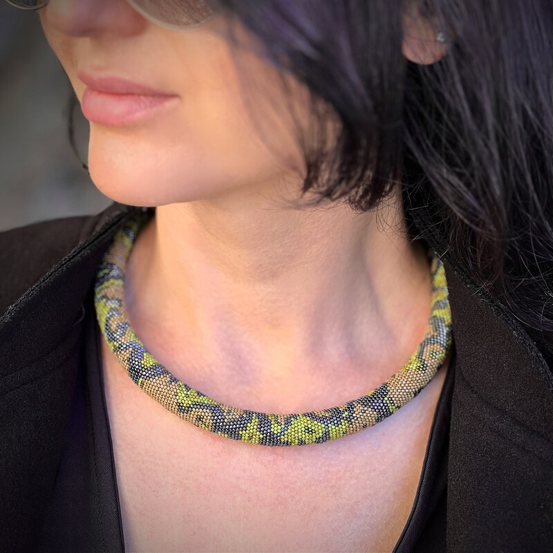 Camo Girly Necklace