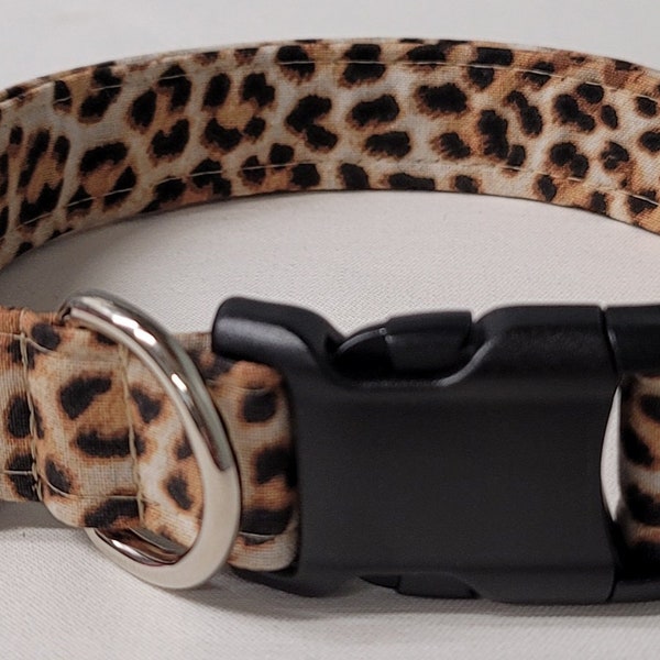 Dog collar, cheetah, leopard, cheetah dog collar, cheetah collar