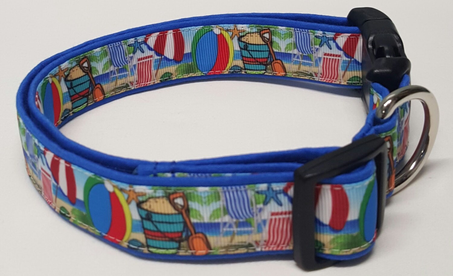 Dog Collar Life's a Beach Beach Dog Collar Beach Etsy