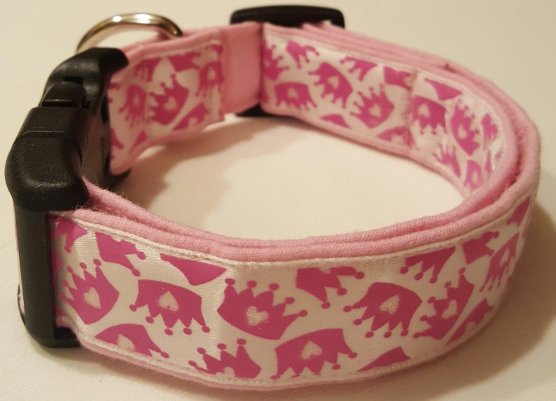 Dog Collar Princess Crowns Tiaras Ribbon Collar Princess Etsy