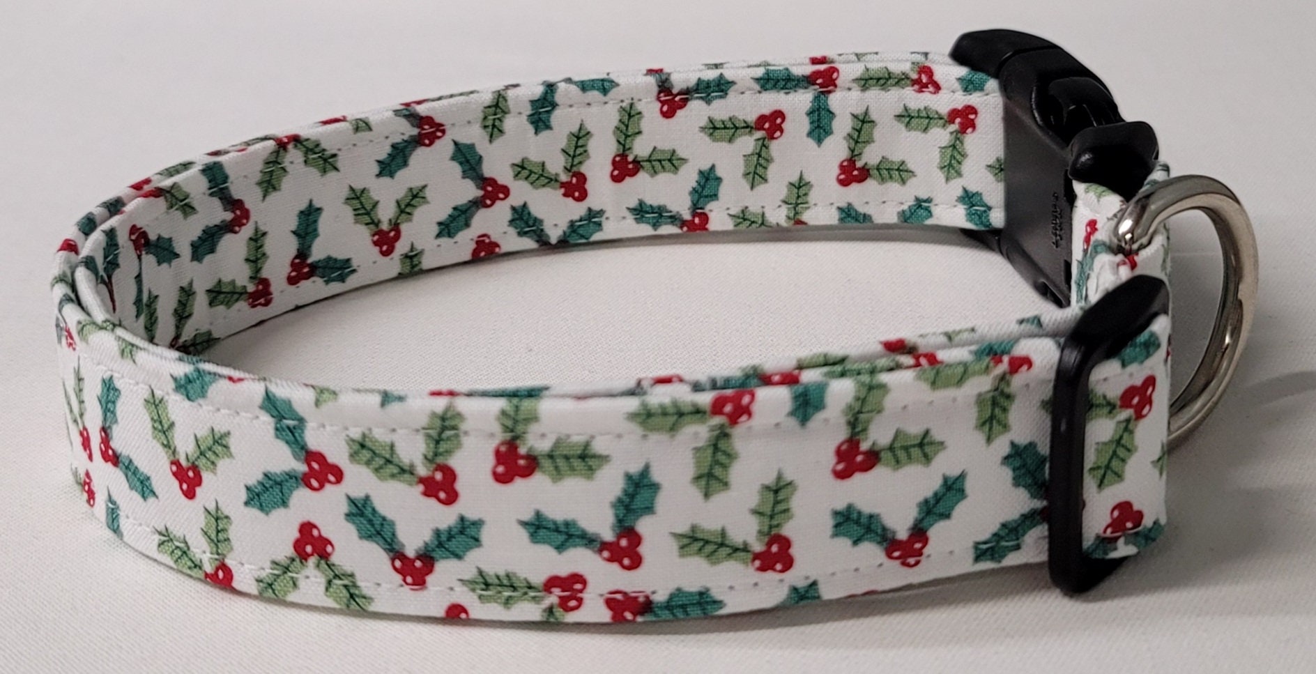 Dog Collar Holly christmas christmas dog collar christmas Etsy