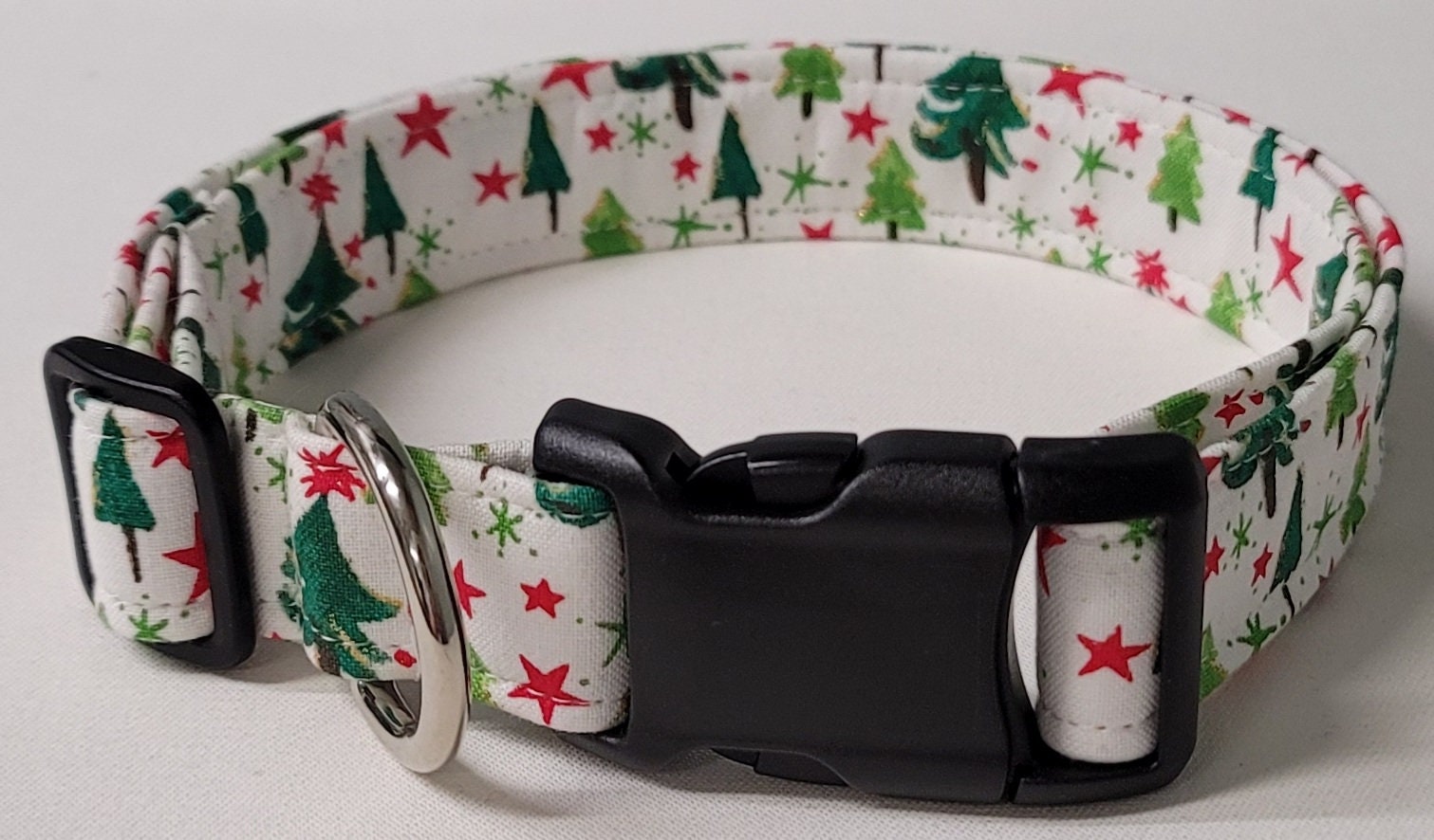 Dog Collar Christmas Tree Christmas Dog Collar Holiday Dog Etsy