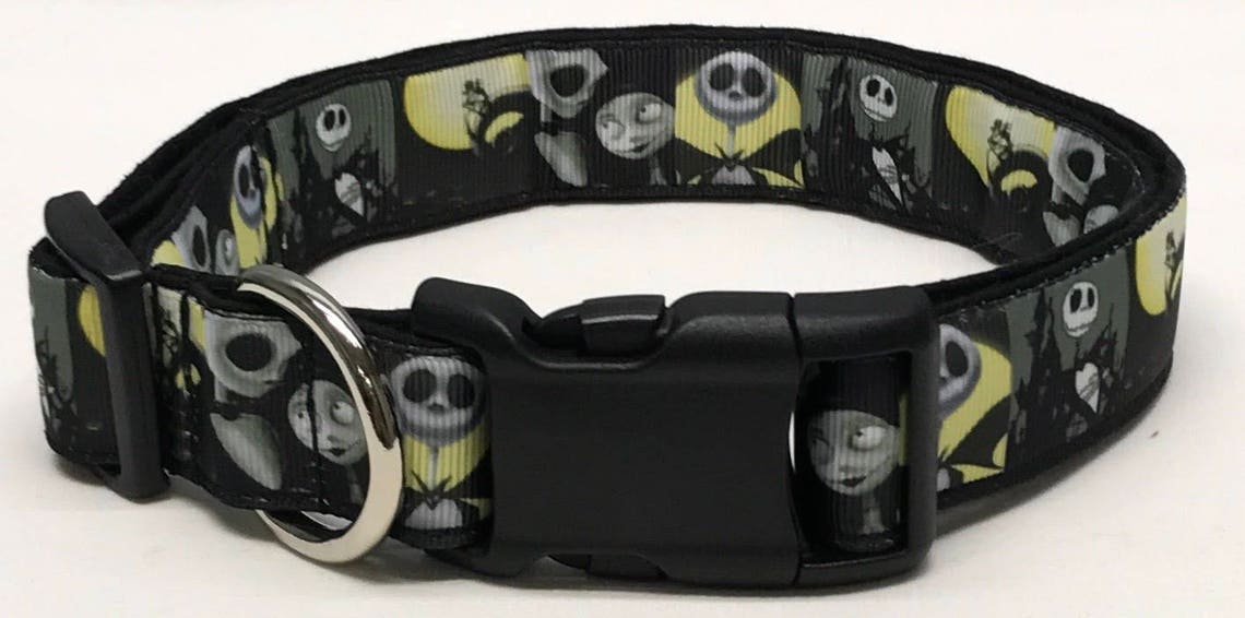 Dog Collar Nightmare Before Christmas Jack Skellington Etsy