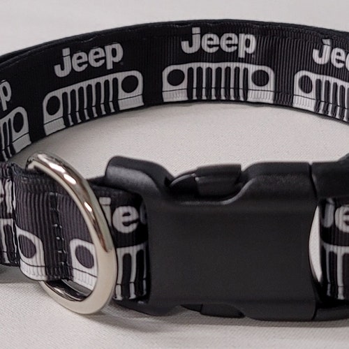 Dog Collar Hey Jeepers Jeep Dog Collar Jeep Collar Jeep Etsy