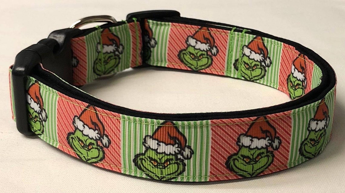 Dog Collar the Grinch 2 Grinch the Grinch Who Stole Etsy