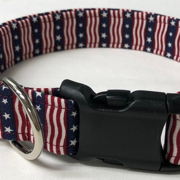 Patriotic Dog Collar Etsy