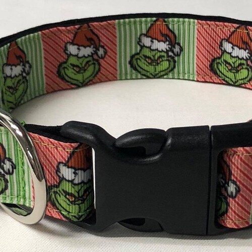 Dog Collar Grinch the Grinch Who Stole Christmas Christmas Etsy