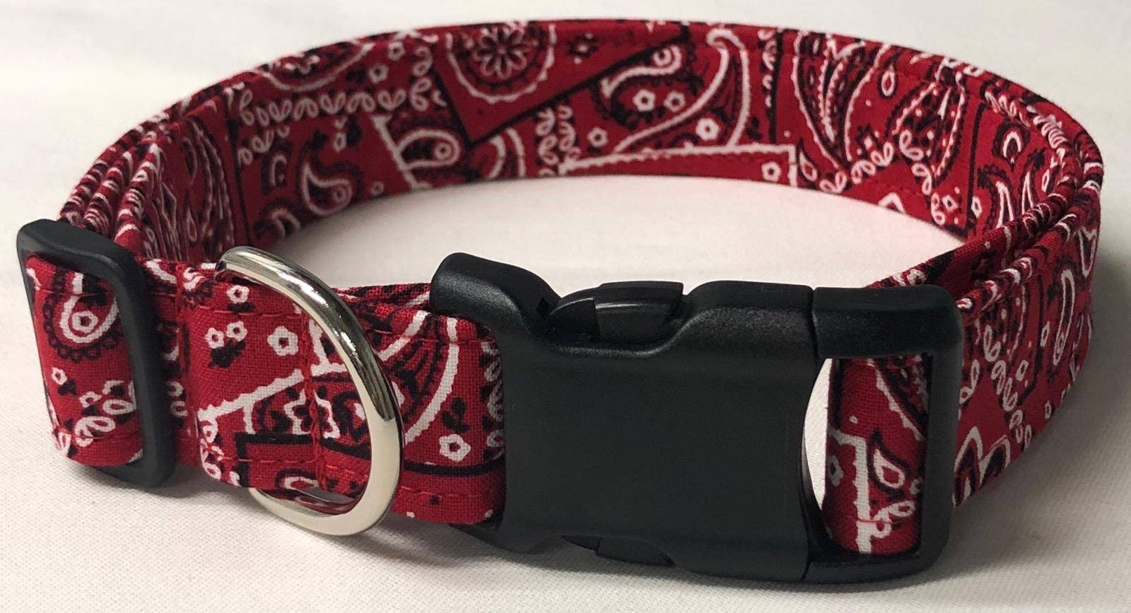 Dog Collar Red Bandana Red Bandana Dog Collar Red Bandana