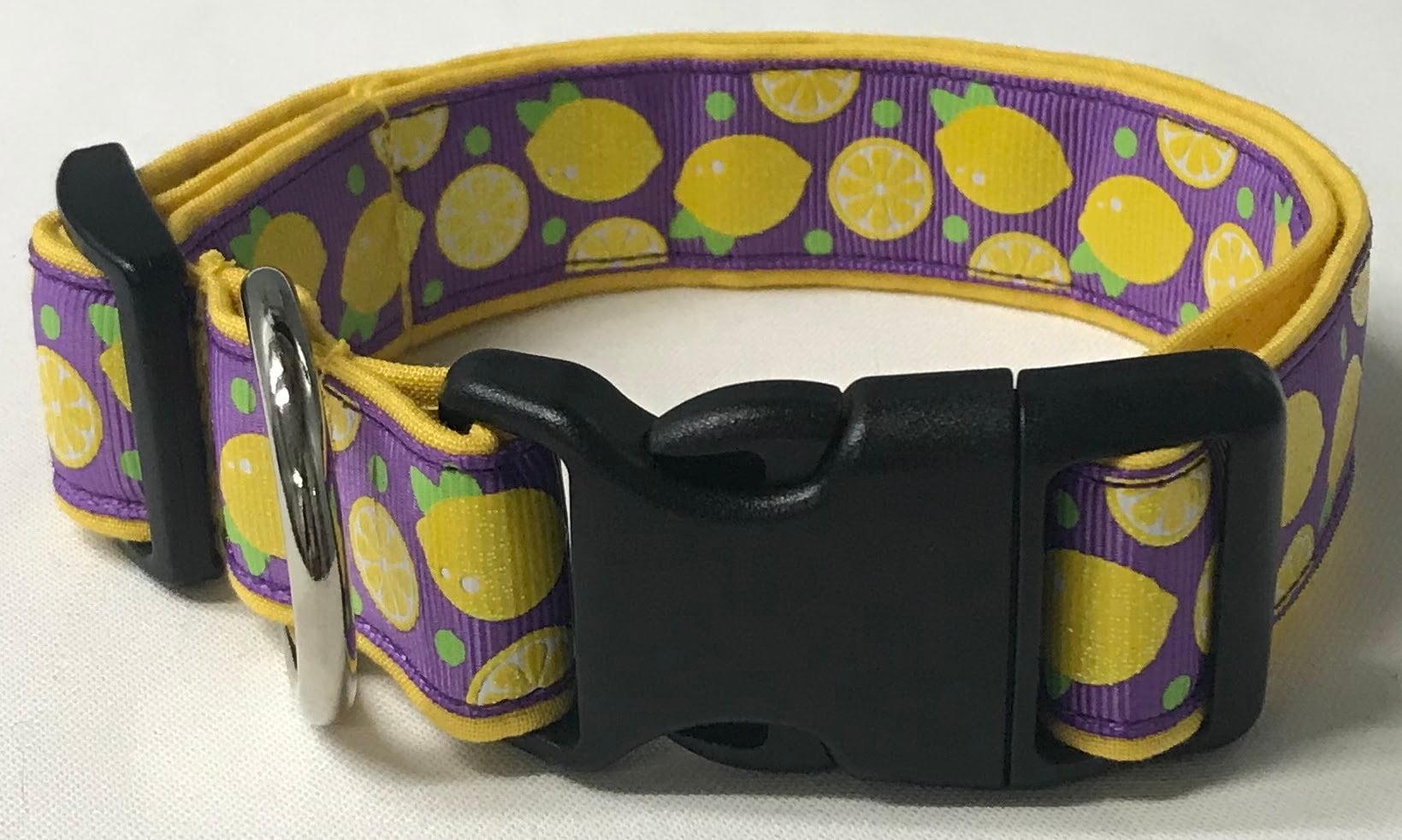 Dog Collar Lemons Lemon Lemon Dog Collar Lemon Collar Etsy