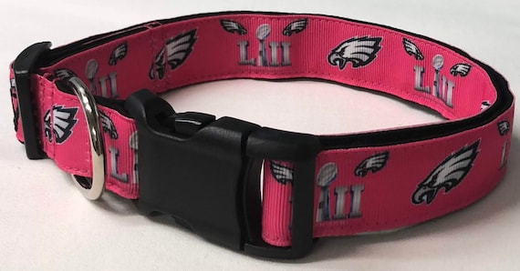 Eagles super bowl dog collar cheap