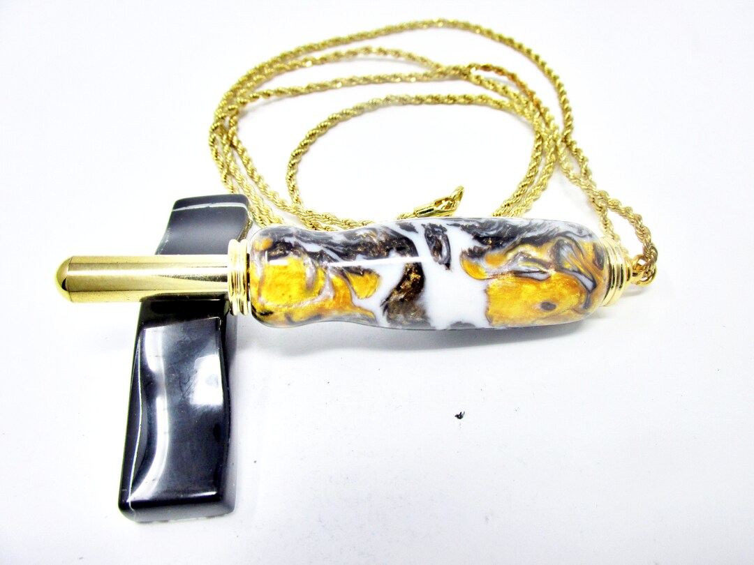 Handmade Renaissance Seam Ripper Necklace With 24kt Gold Etsy UK