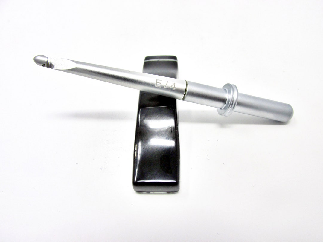 Crochet Hook E/4 3.50mm for Crochet Handle With Satin Plating Etsy