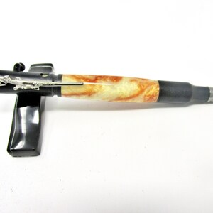 Bolt Action Crushed Mud-balpen met zwarte verchroming