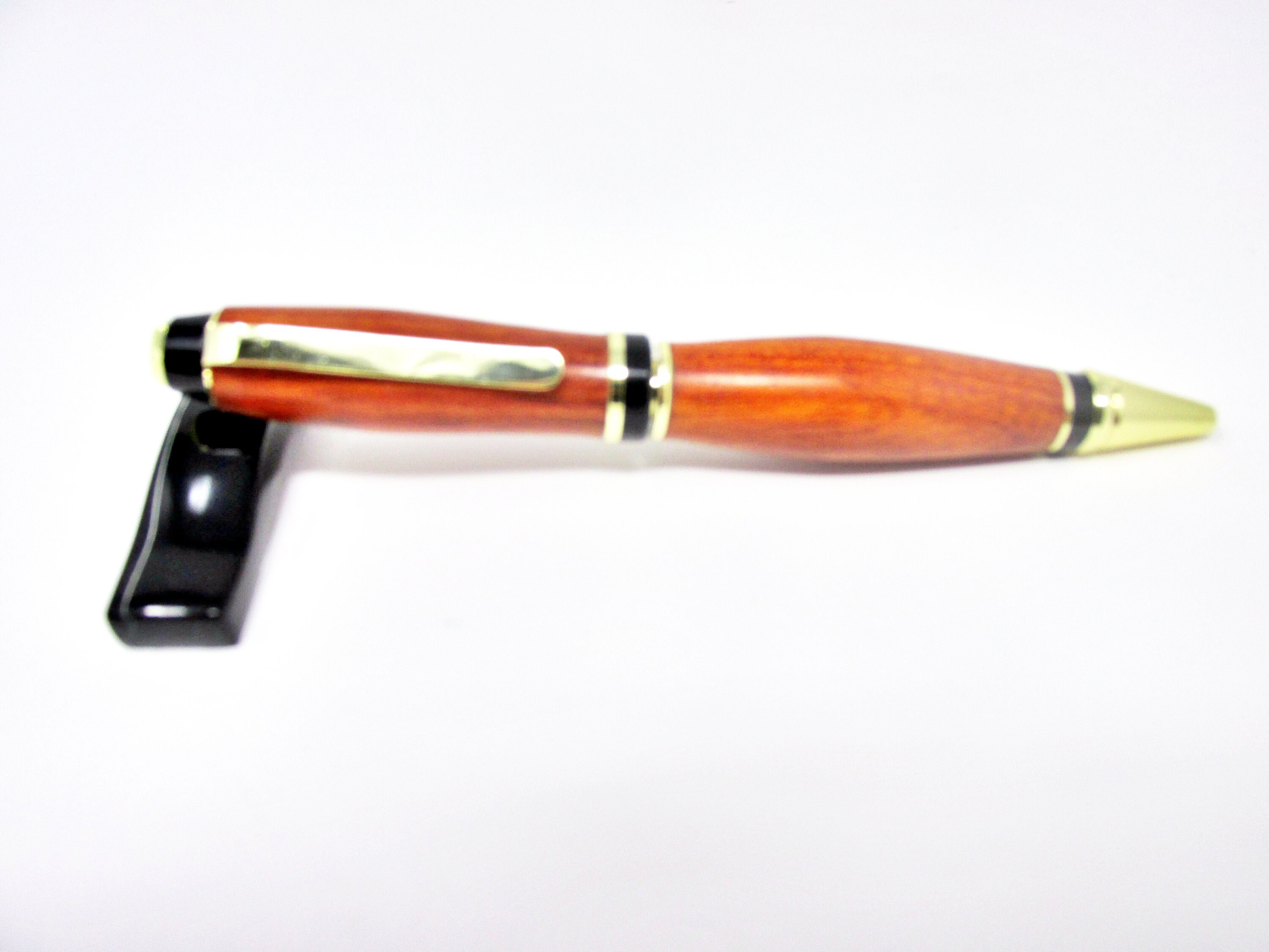 Handmade Big Ben Cigar Ballpoint Pen – Bloodwood Exotic Wood