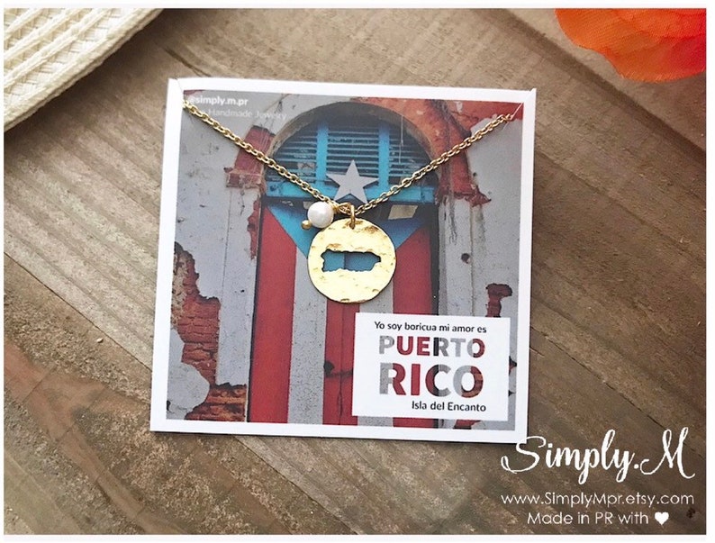 Puerto Rico Neckalce Collar Preciosa