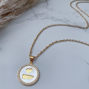 Perla del Caribe Necklace. Puerto Rico Necklace