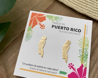 Cotorra earrings studs