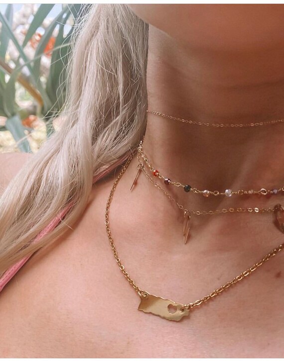 Puerto Rico Neckalce Collar Preciosa