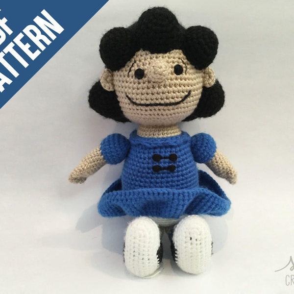 Amigurumi Crochet Pattern - Lucy Van Pelt [Peanuts]