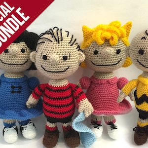 SPECIAL BUNDLE: Amigurumi Crochet Pattern - Peanuts Gang