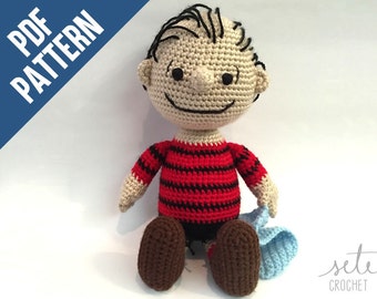 Amigurumi Crochet Pattern - Linus Van Pelt [Peanuts]