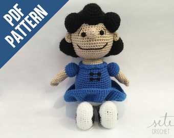 Amigurumi Crochet Pattern - Lucy Van Pelt [Peanuts]