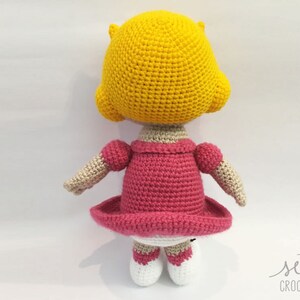 Amigurumi Crochet Pattern Sally Brown Peanuts image 5