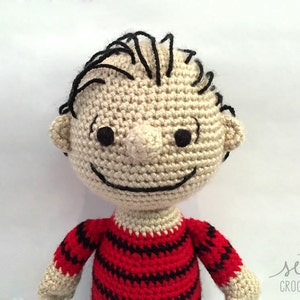 SPECIAL BUNDLE: Amigurumi Crochet Pattern Charlie Brown & Linus Van Pelt Peanuts image 5