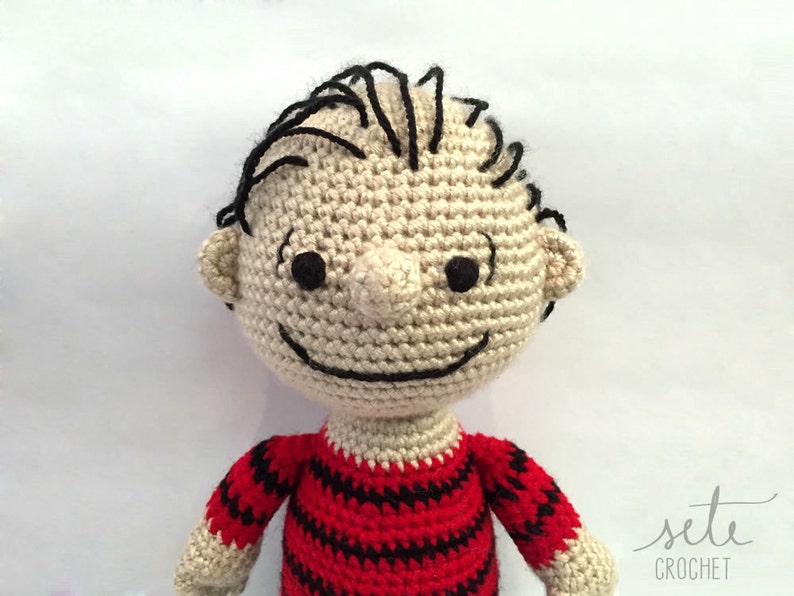 SPECIAL BUNDLE: Amigurumi Crochet Pattern Charlie Brown & Linus Van Pelt Peanuts image 5