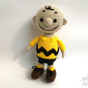 SPECIAL BUNDLE: Amigurumi Crochet Pattern Charlie Brown & Linus Van Pelt Peanuts image 2