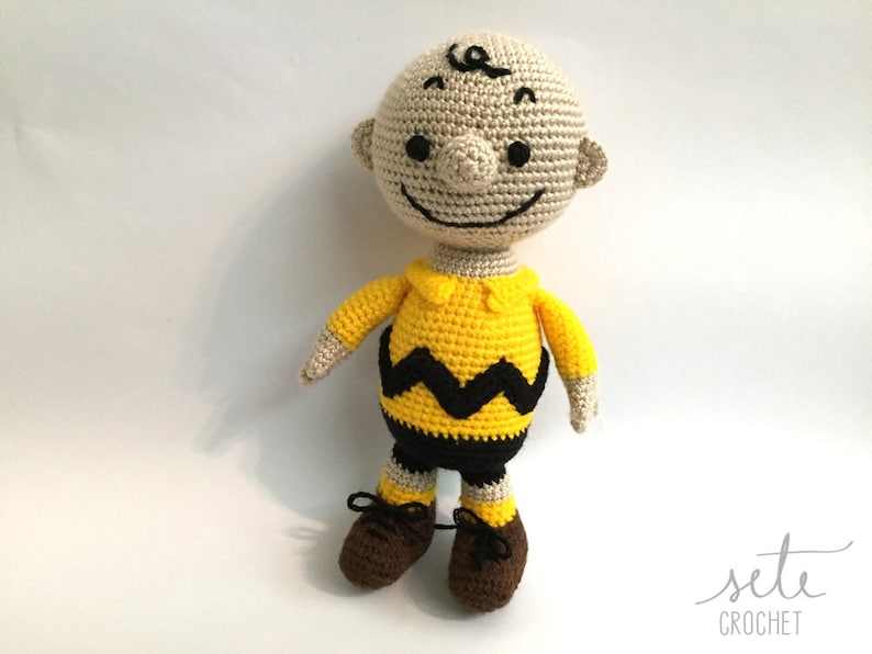 SPECIAL BUNDLE: Amigurumi Crochet Pattern Charlie Brown & Linus Van Pelt Peanuts image 2