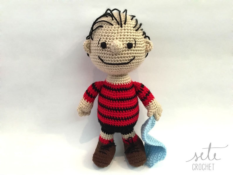 SPECIAL BUNDLE: Amigurumi Crochet Pattern Charlie Brown & Linus Van Pelt Peanuts image 3