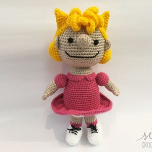 Amigurumi Crochet Pattern Sally Brown Peanuts image 2