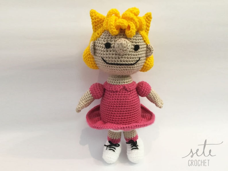 Amigurumi Crochet Pattern Sally Brown Peanuts image 2