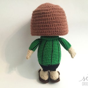 Amigurumi Crochet Pattern Peppermint Patty Peanuts image 5