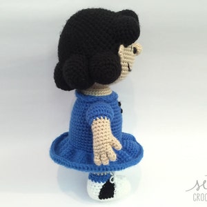 Amigurumi Crochet Pattern Lucy Van Pelt Peanuts image 3