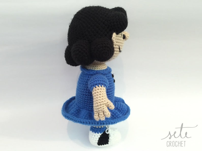 Amigurumi Crochet Pattern Lucy Van Pelt Peanuts image 3