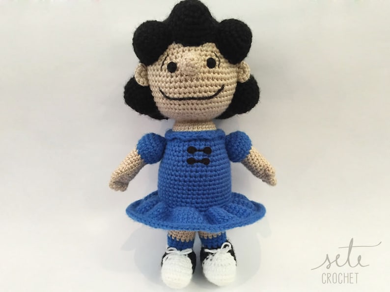 Amigurumi Crochet Pattern Lucy Van Pelt Peanuts image 2