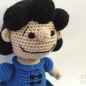 Amigurumi Crochet Pattern Lucy Van Pelt Peanuts image 5
