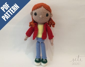 Amigurumi Crochet Pattern - Max Mayfield [Stranger Things]