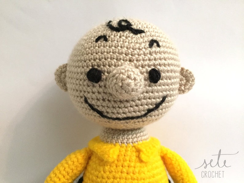 SPECIAL BUNDLE: Amigurumi Crochet Pattern Charlie Brown & Linus Van Pelt Peanuts image 4