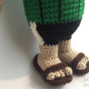 Amigurumi Crochet Pattern Peppermint Patty Peanuts image 3