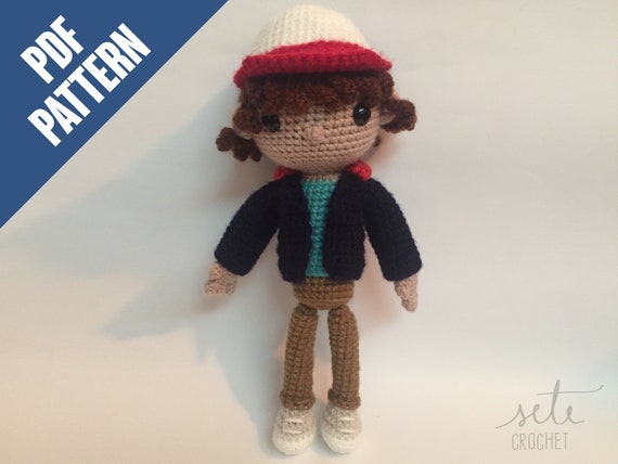 Amigurumi Crochet Pattern Dustin Henderson Stranger Things Amigurumi Crochet Pattern Dustin Henderson Stranger Things