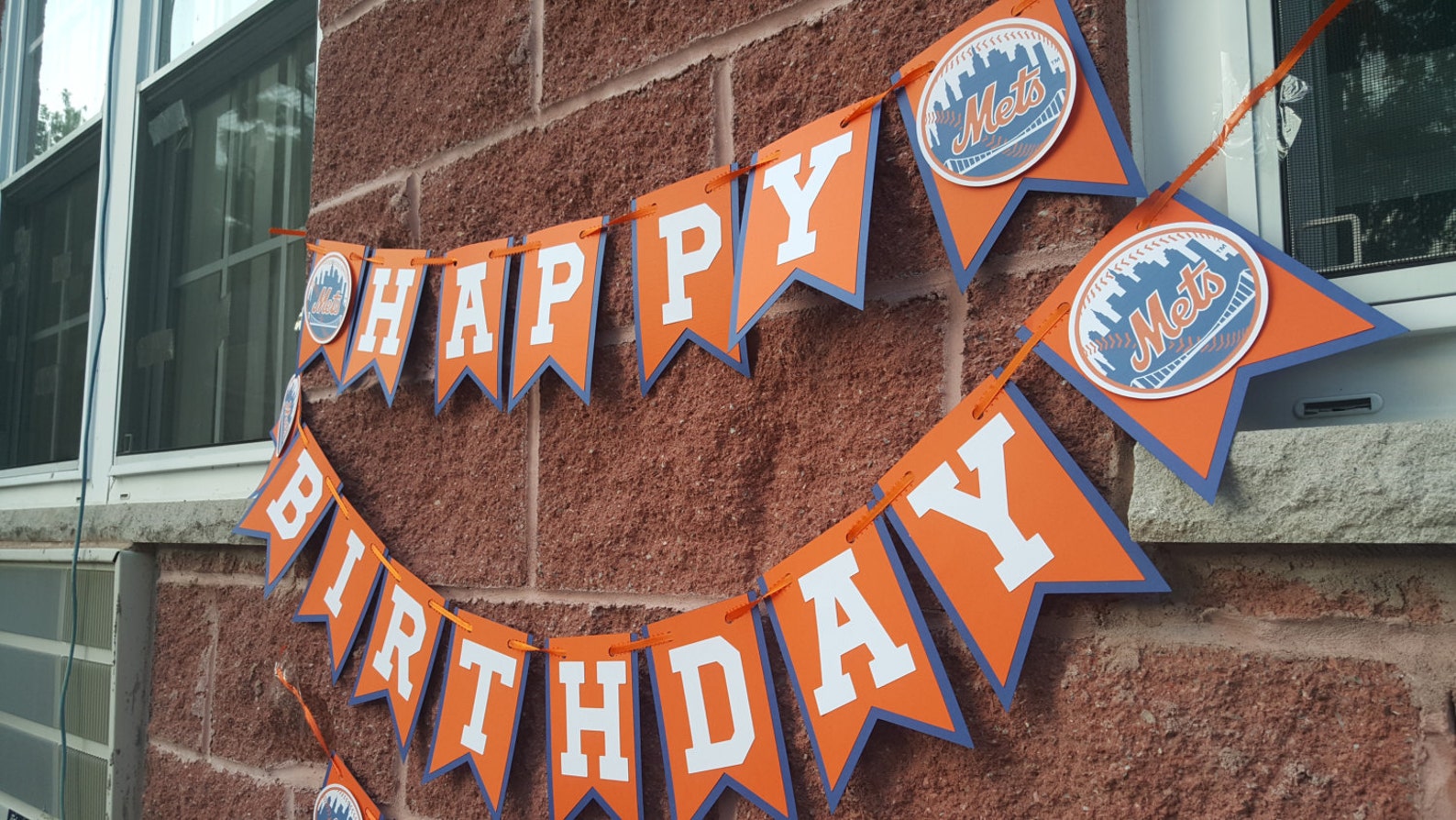 Mets Banner Mets Birthday Party Mets Decortations METS | Etsy