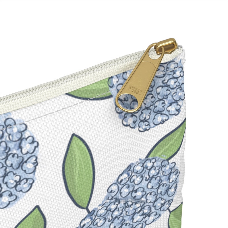 Hydrangea Floral Travel Pouch