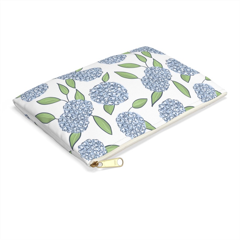 Hydrangea Floral Travel Pouch - Thumbnail 4