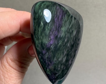 Mexican Velvet Obsidian cab 277