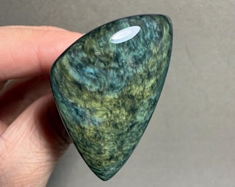 Mexican Velvet Obsidian cab 281
