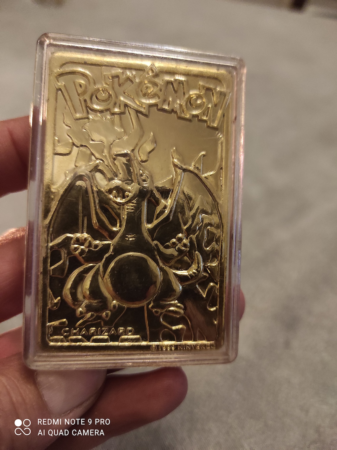 pokemon charizard gold card 1999 pokemon charizard gold card 1999