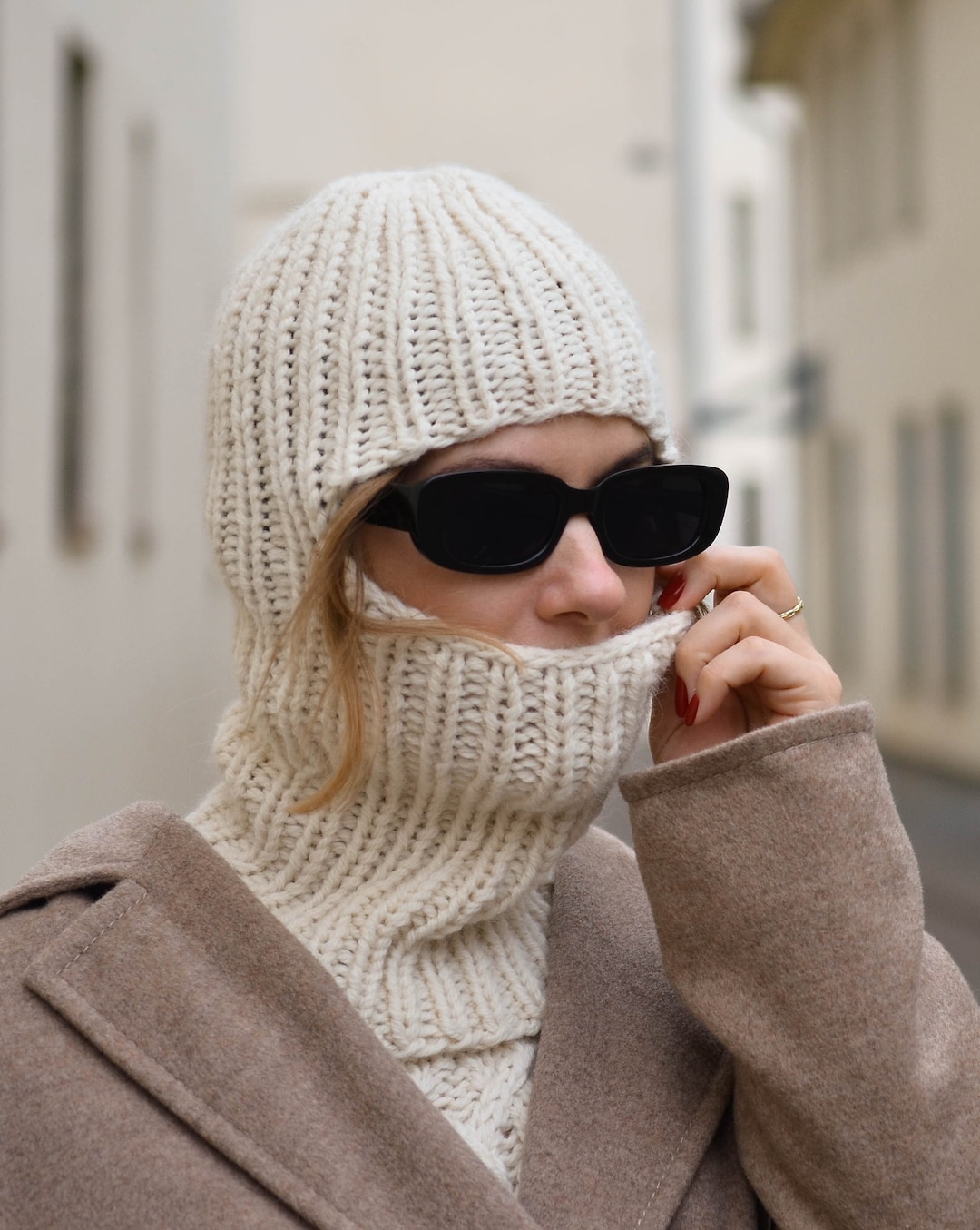 MacMahon Knitting Mills. 憂 Balaclava-Peace - 帽子